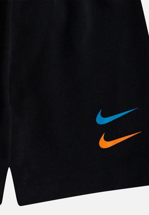 Nike - Nike boys nsw swoosh short set - black & yellow 