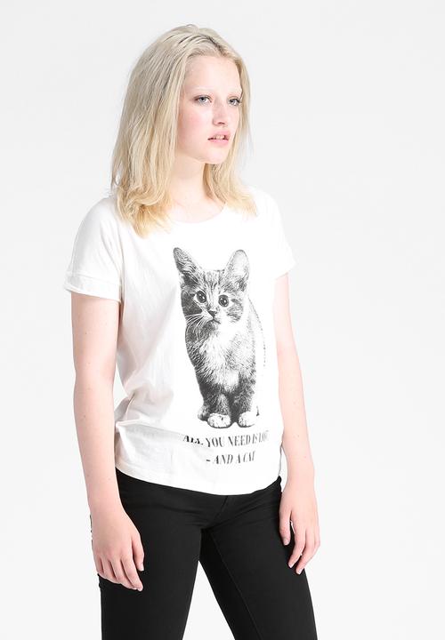 Vero Moda - Cutie Cat Tee 