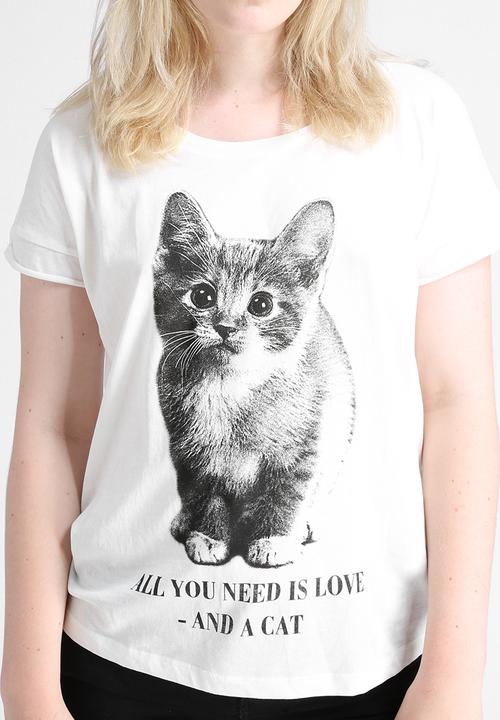 Vero Moda - Cutie Cat Tee 