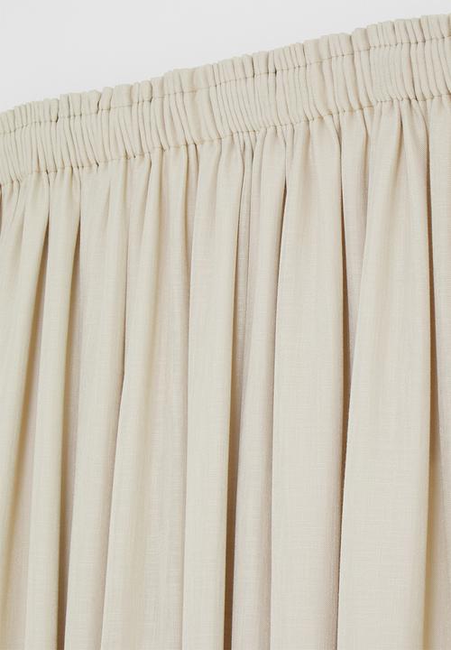 Sixth Floor - Slub lined taped curtain - natural