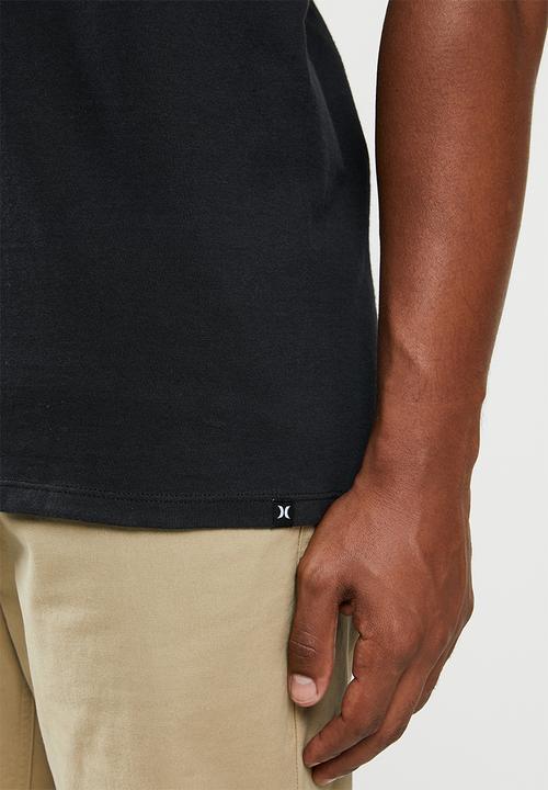Hurley - Crew tube ride T-shirt - black