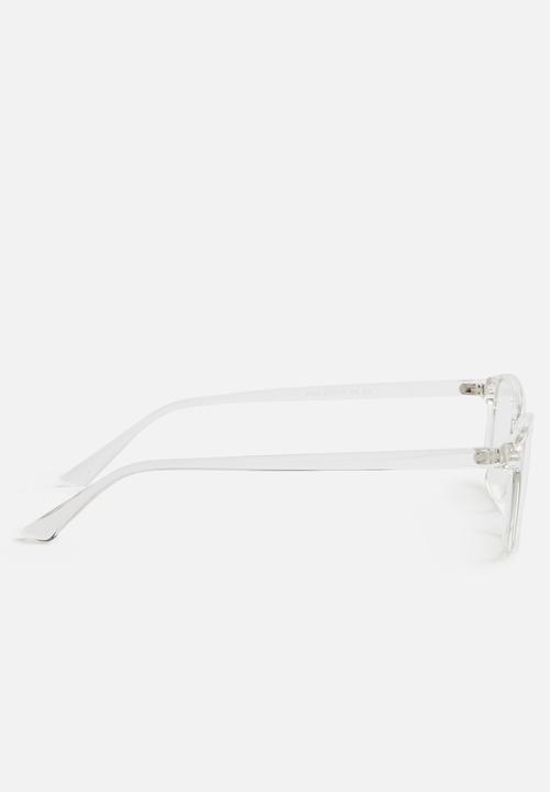 Superbalist - Misty blue light glasses-  transparent 