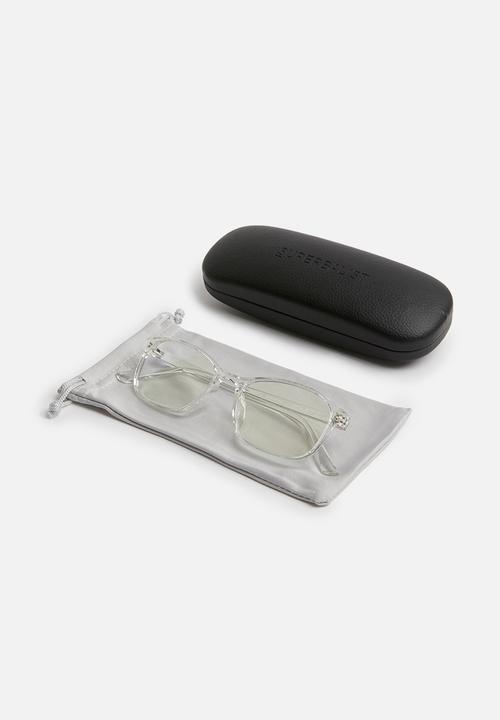 Superbalist - Misty blue light glasses-  transparent 