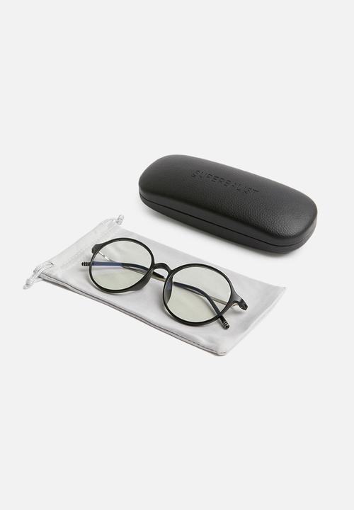 Superbalist - Tate blue light glasses - black