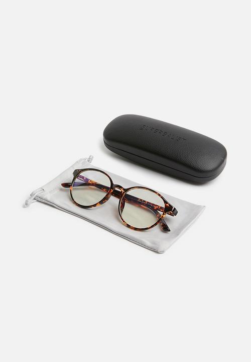 Superbalist - Kate blue light glasses - black & brown 