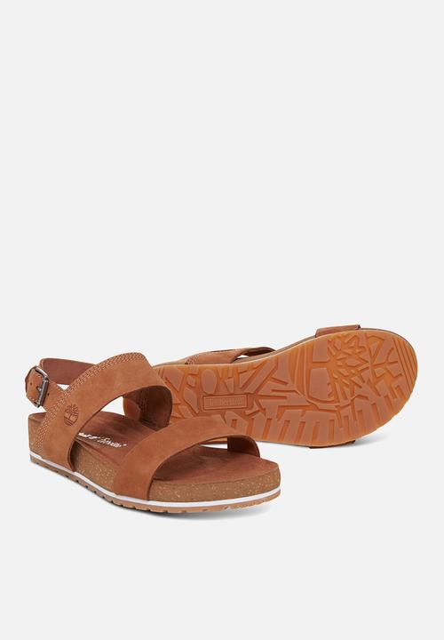 Timberland - Malibu waves 2 band sandal - rust 