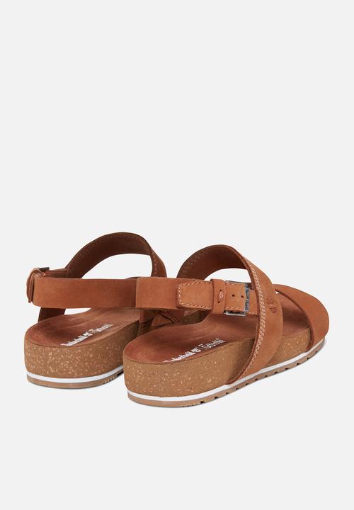Timberland - Malibu waves 2 band sandal - rust 