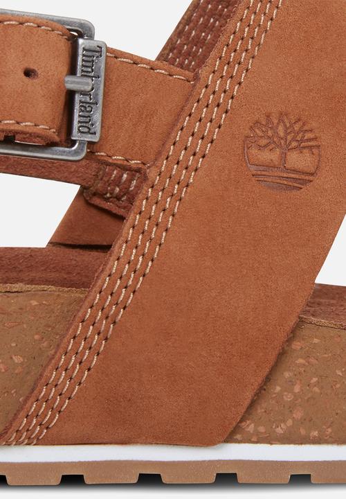Timberland - Malibu waves 2 band sandal - rust 