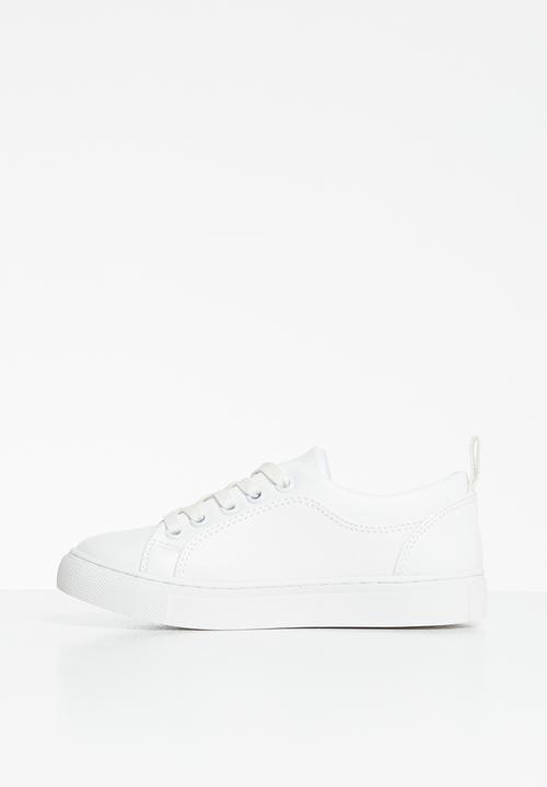POLO - Mason plain sneaker - white