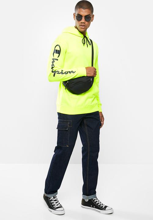 Champion - Hooded sweatshirt - bright yellow