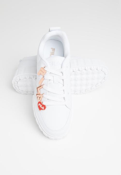 FILA - Fila sandblast low pendant - white/rose gold/ white