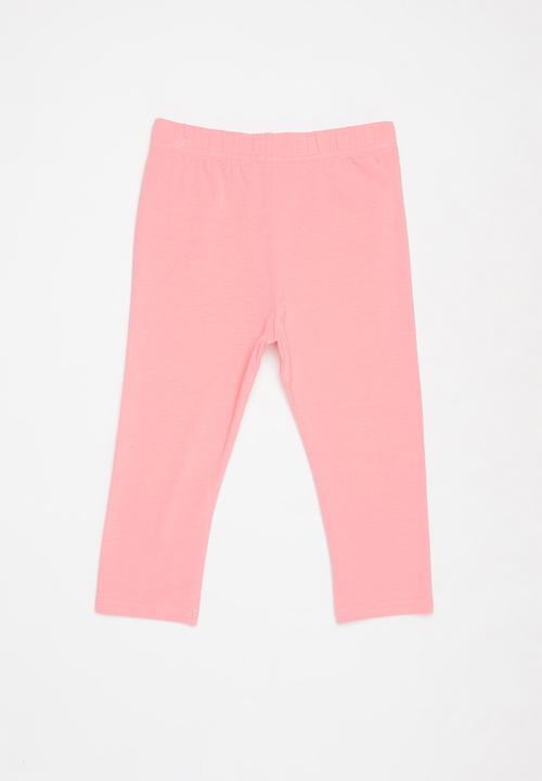 POLO - Girls nicolene cropped legging - pink