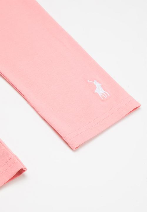 POLO - Girls nicolene cropped legging - pink