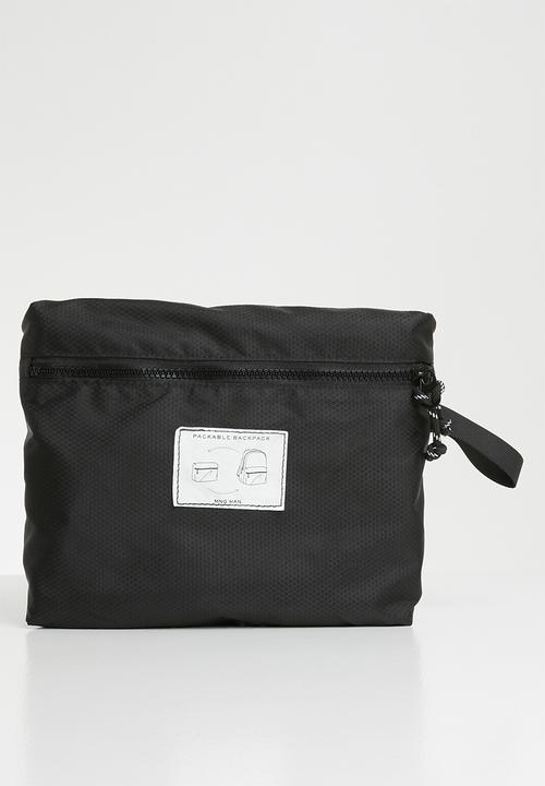 MANGO - Backpack packable - black