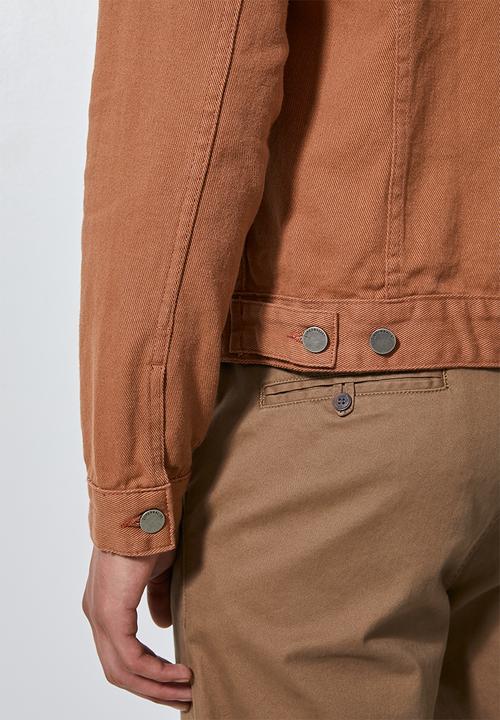 Superbalist - San Fran denim trucker jacket - tobacco