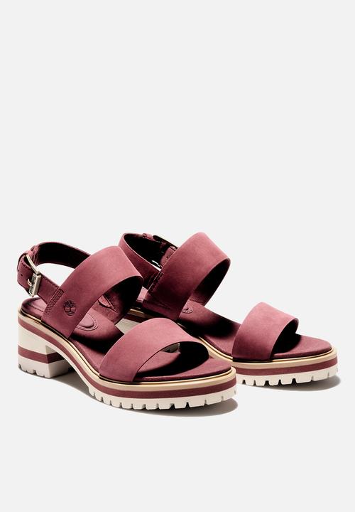Timberland - Violet marsh 2-band sandal - burgundy 