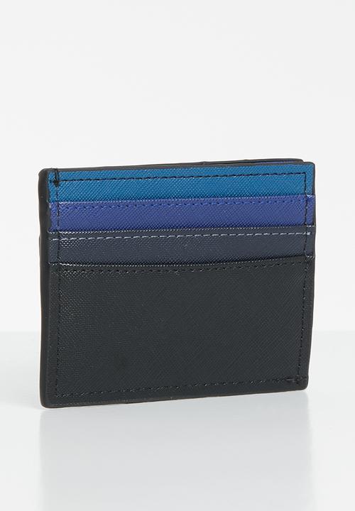 MANGO - Card holder colour - blue