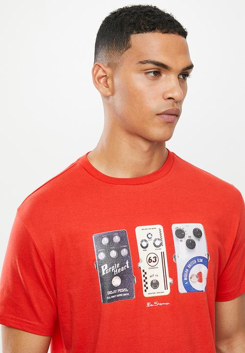 Ben Sherman - Music box tee - red
