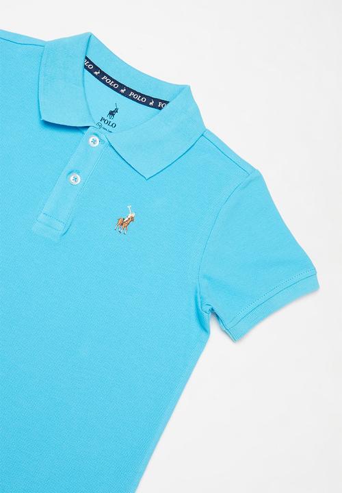 POLO - Boys austin short sleeve golfer - blue