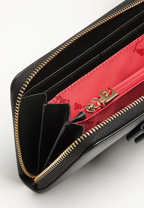 Pierre Cardin - Valerie zip around wallet - black