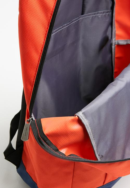 Lonsdale - Backpack - orange & navy