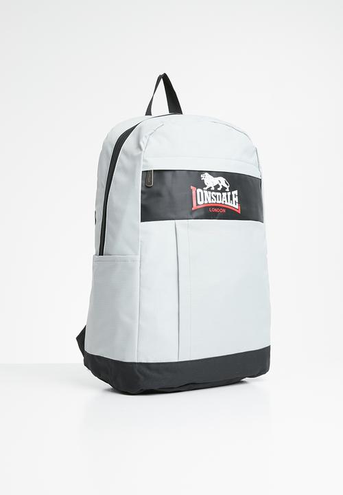 Lonsdale - Backpack - grey & black