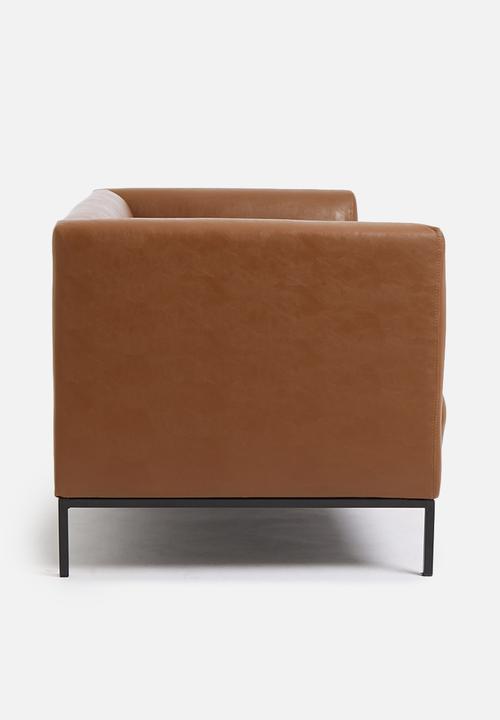 Sixth Floor - Aiden 3 seater sofa - tan 