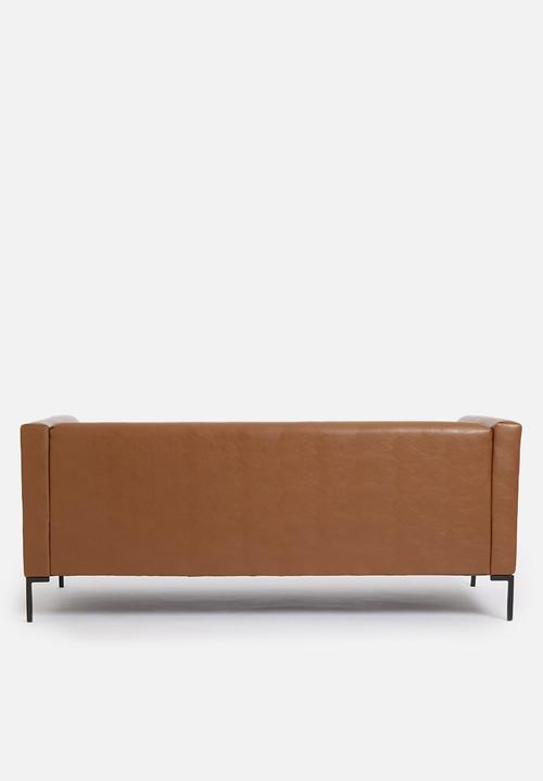 Sixth Floor - Aiden 3 seater sofa - tan 