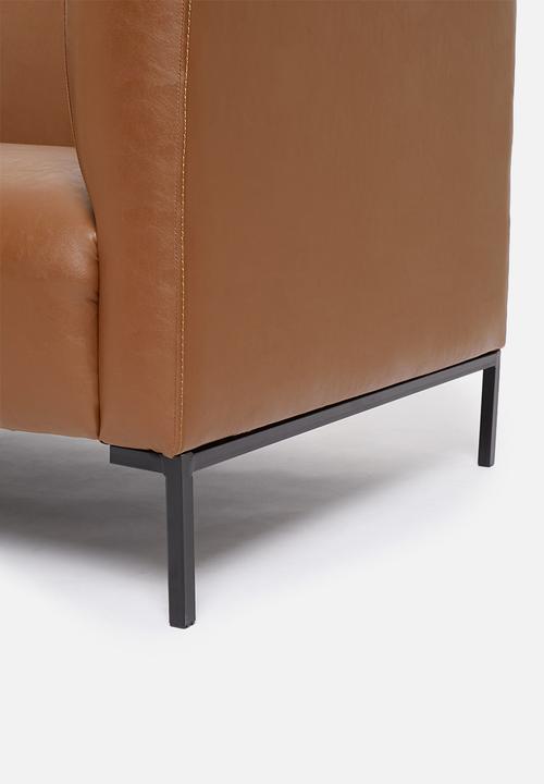 Sixth Floor - Aiden 3 seater sofa - tan 