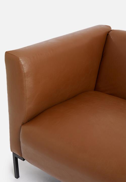 Sixth Floor - Aiden 3 seater sofa - tan 
