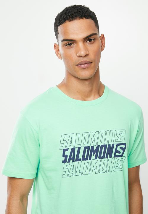 Salomon - Double take short sleeve tee - mint