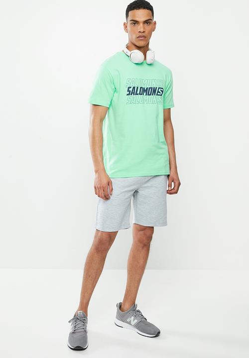 Salomon - Double take short sleeve tee - mint