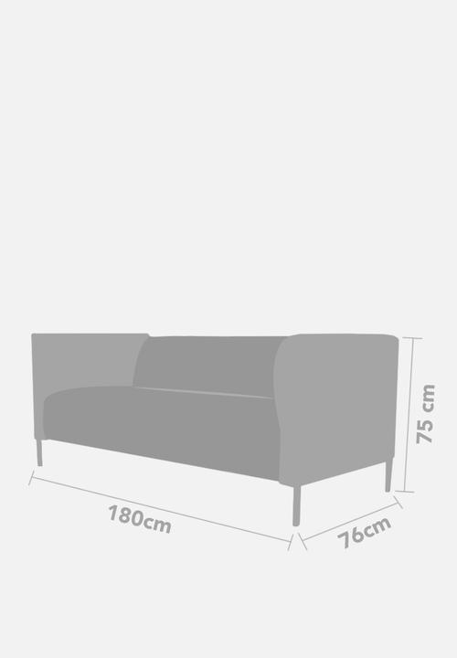 Sixth Floor - Aiden 3 seater sofa - tan 