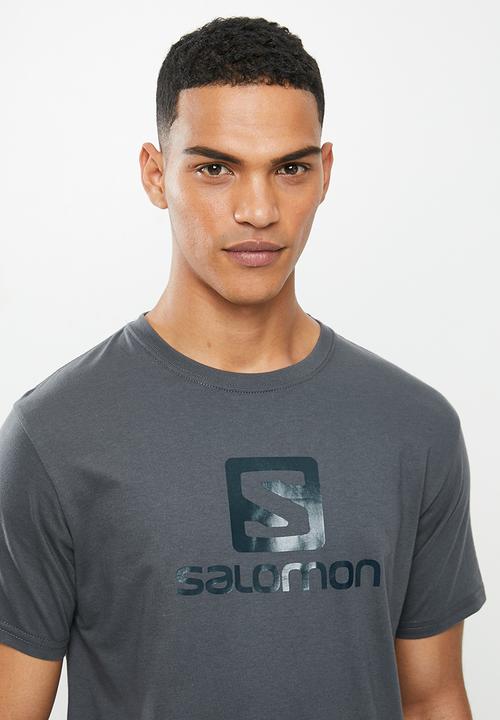 Salomon - Achieve short sleeve tee - anthracite melange