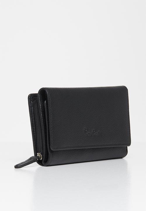 Pierre Cardin - Dior ladies trifold - black