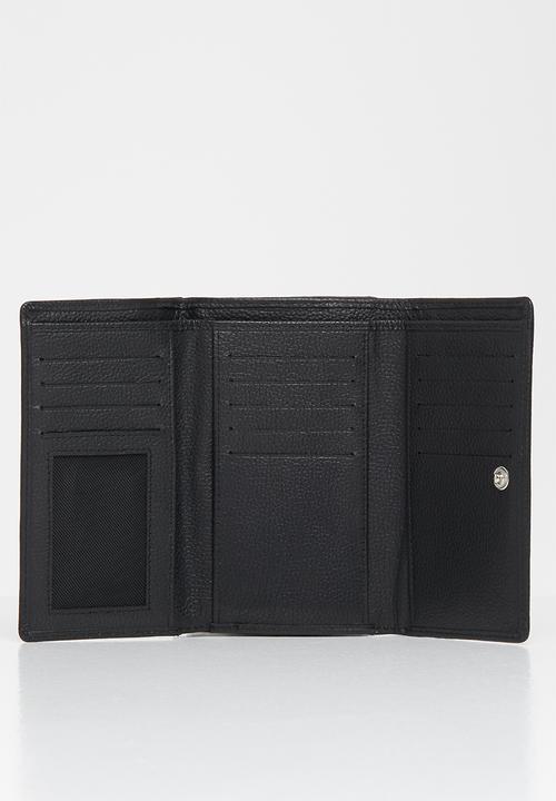 Pierre Cardin - Dior ladies trifold - black