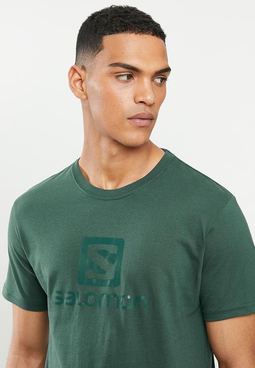 Salomon - Achieve short sleeve tee - green gables
