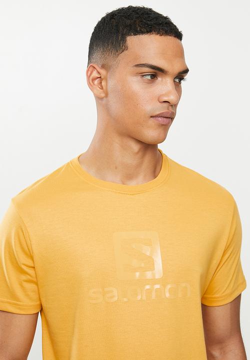 Salomon - Achieve short sleeve tee - yellow
