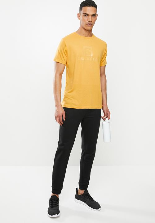 Salomon - Achieve short sleeve tee - yellow