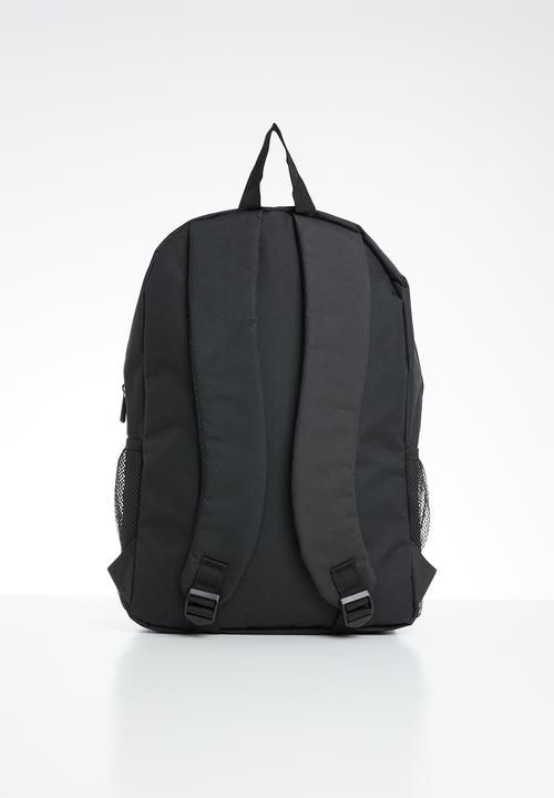 Lonsdale - Logo backpack - black & gold 