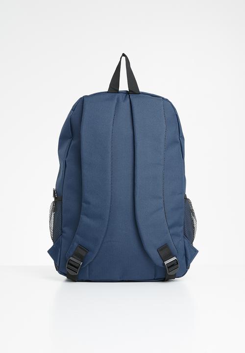 Lonsdale - Logo backpack - navy & gold 