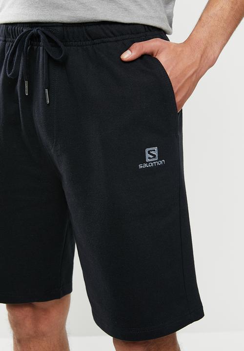 Salomon - Push thru fleece short m - black