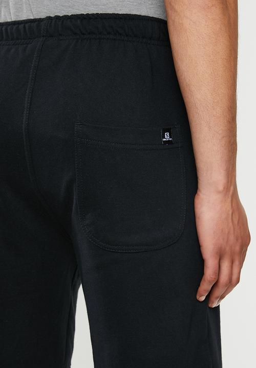 Salomon - Push thru fleece short m - black