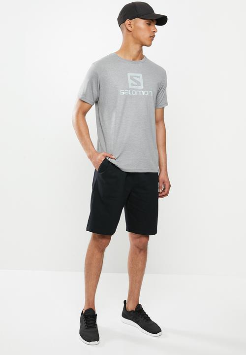 Salomon - Push thru fleece short m - black