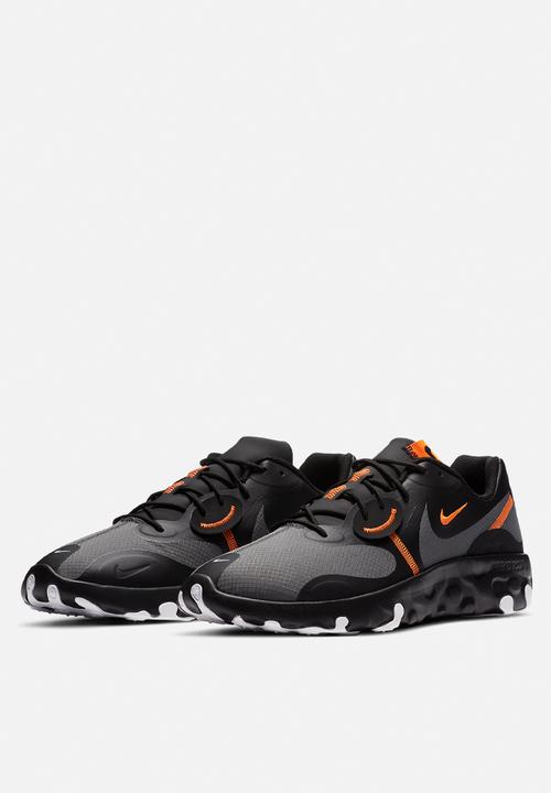 Nike - Renew Lucent 2 - black / iron grey-total orange-white