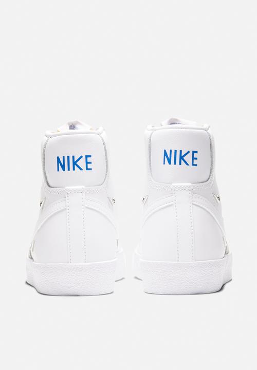 Nike - Blazer mid '77 se  - white / white-hyper royal