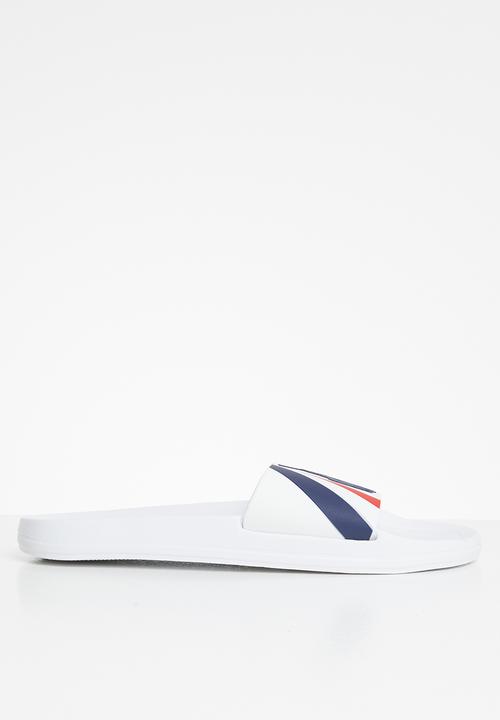 POLO - Carl logo pool sandal - white