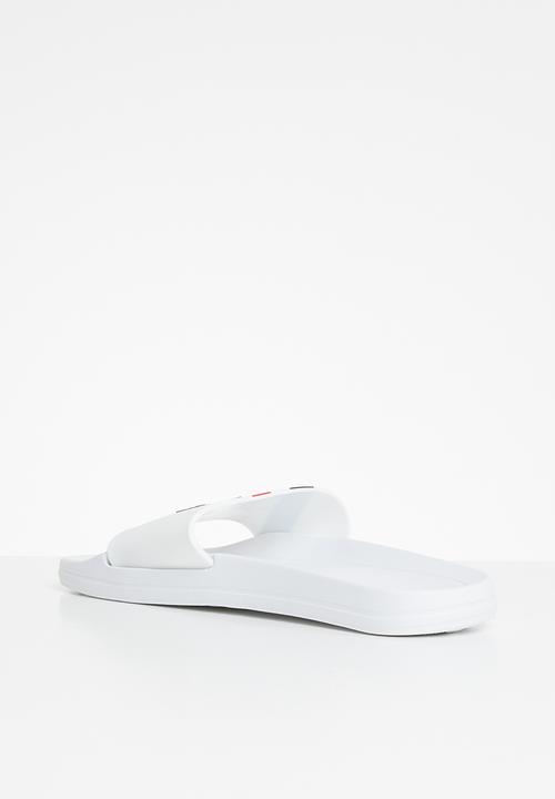 POLO - Carl logo pool sandal - white