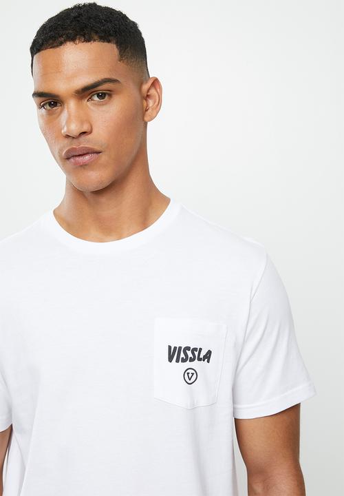 Vissla  - Summer vacation pkt tee - white