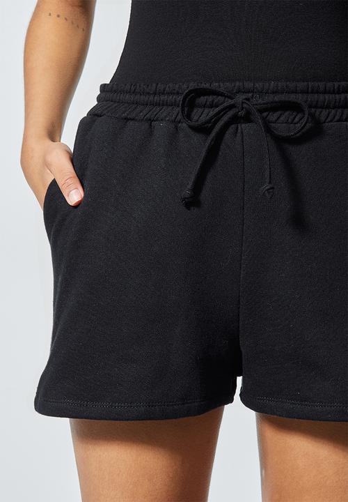 Superbalist - Sweat jogger shorts - black